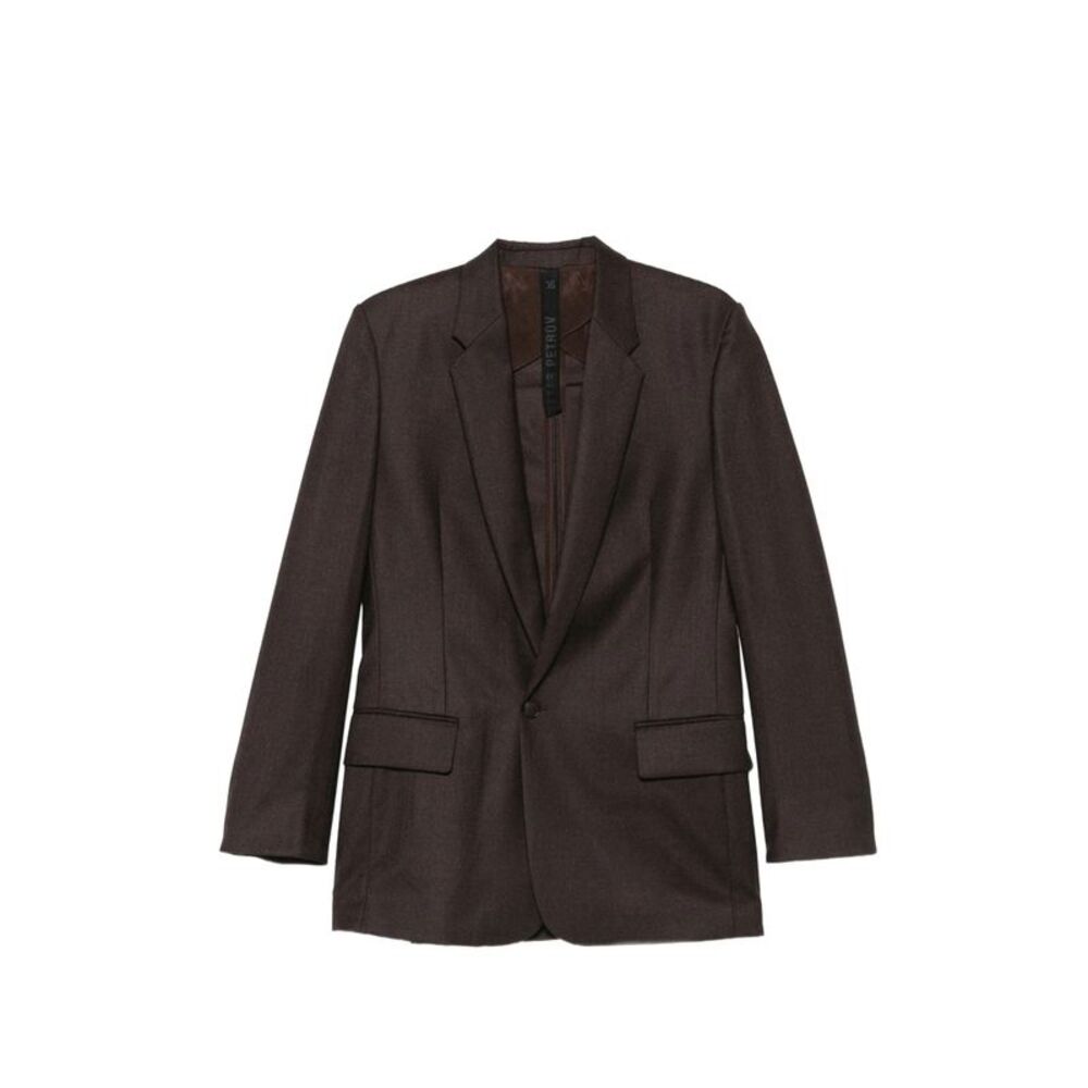Petar Petrov Brown Jackets - Blazers Women